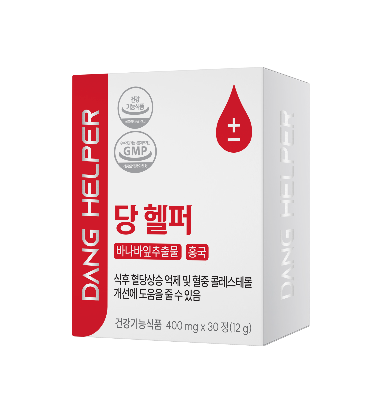 [당헬퍼] 혈당건강 바나바잎 콜레스테롤 영양제 400mg x 30정