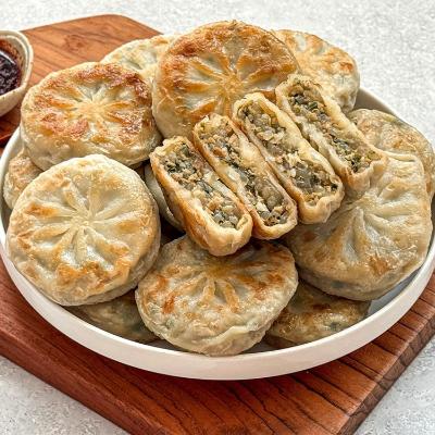 [귀빈정] 겉바속촉 왕 호떡 만두 420g x 1팩 2종 택1 (고기, 김치)