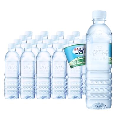 [삼다수] 무라벨 제주 삼다수 500ml x 80병