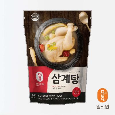 [밀리원] 유황 먹여키운 삼계탕 1kg